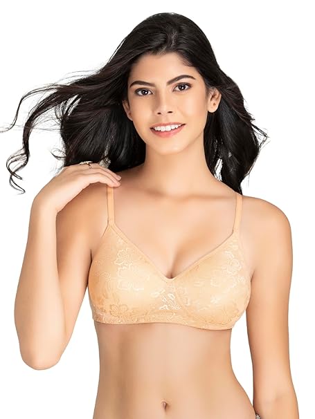 Women’s Wire-Free Cotton Full-Cup Bra – Clovia Non-Padded Support